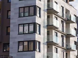 Ukázka trojkřídlých plastových oken